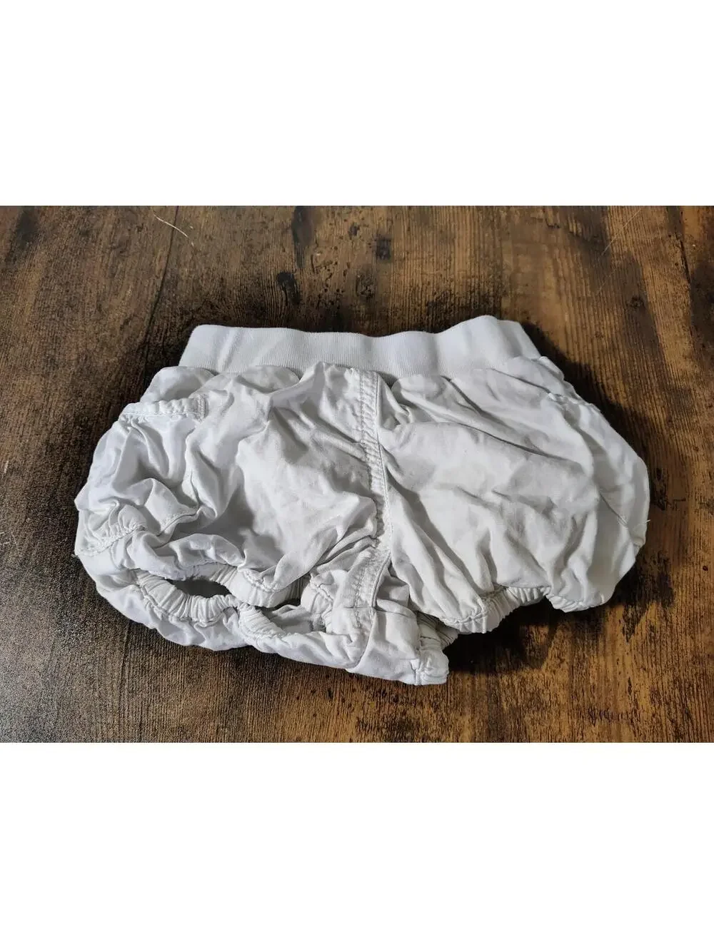 Baby Girl White Shorts 12 mo Carters Pockets %100 Cotton